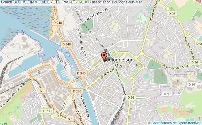 plan association Bourse Immobiliere Du Pas-de-calais Boulogne-sur-Mer