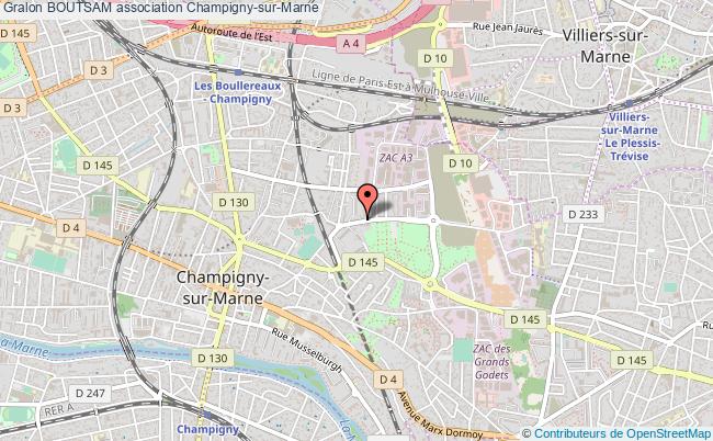plan association Boutsam Champigny-sur-Marne