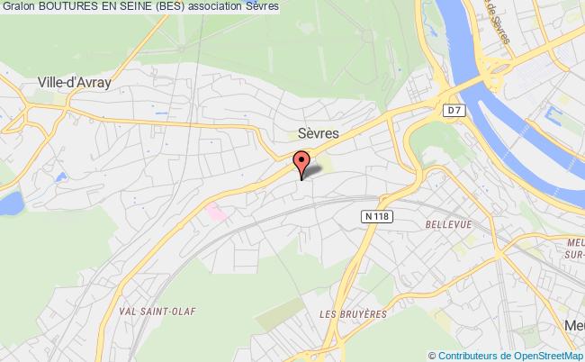 plan association Boutures En Seine (bes) Sèvres