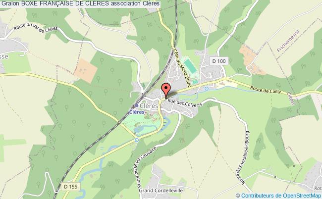 BOXE FRANÇAISE DE CLÈRES