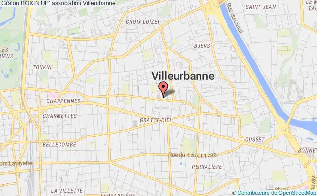 plan association Boxin Up' Villeurbanne