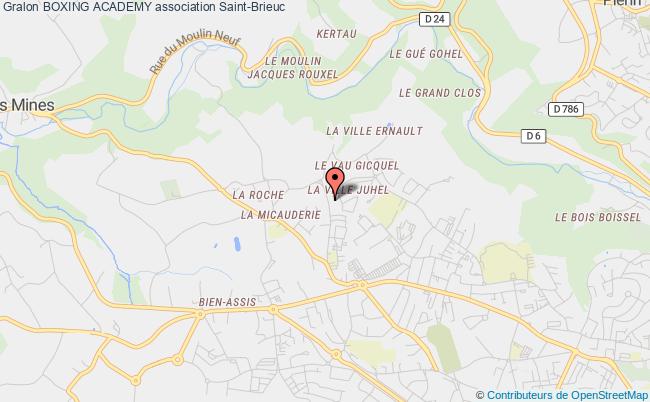 plan association Boxing Academy Saint-Brieuc