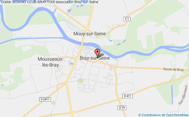 plan association Boxing Club Braytois Bray-sur-Seine