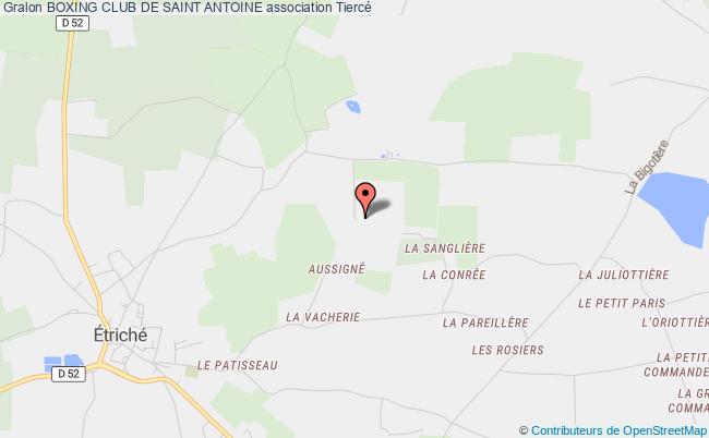 plan association Boxing Club De Saint Antoine Tiercé