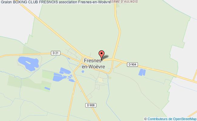 plan association Boxing Club Fresnois Fresnes-en-Woëvre