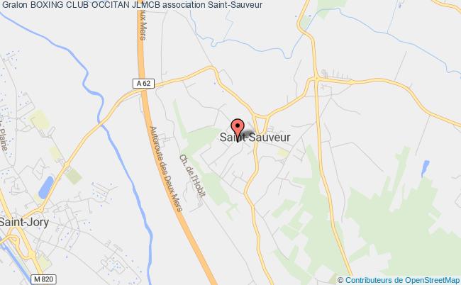 plan association Boxing Club Occitan Jlmcb Saint-Sauveur