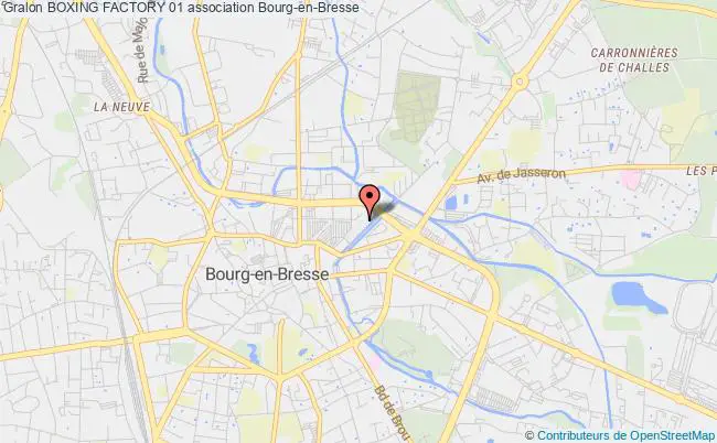 plan association Boxing Factory 01 Bourg-en-Bresse