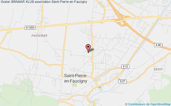 plan association Bramar Klub Saint-Pierre-en-Faucigny