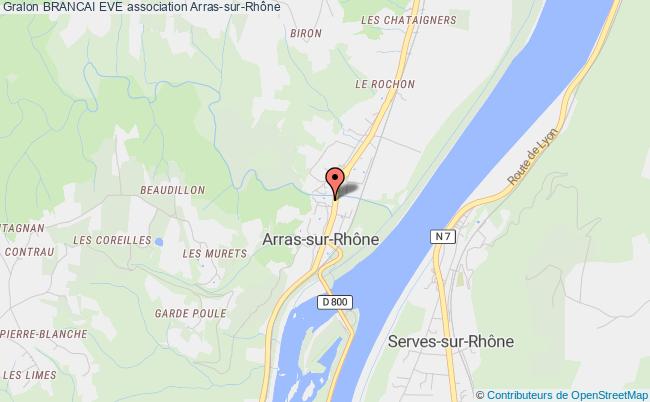 plan association Brancai Eve Arras-sur-Rhône