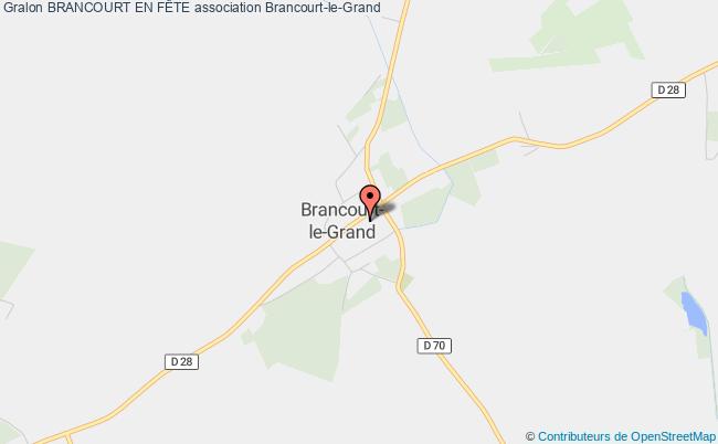 plan association Brancourt En FÊte Brancourt-le-Grand