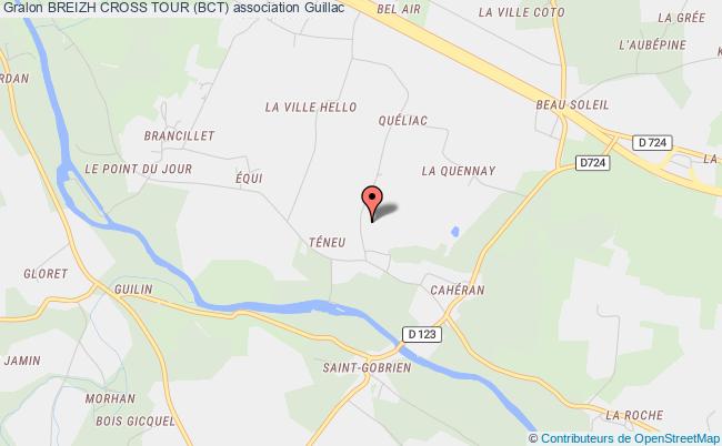 plan association Breizh Cross Tour (bct) Guillac