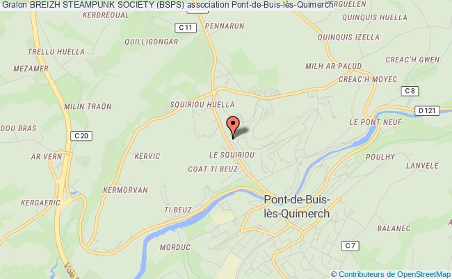 plan association Breizh Steampunk Society (bsps) Pont-de-Buis-lès-Quimerch