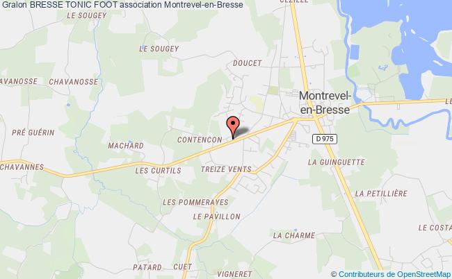 plan association Bresse Tonic Foot Montrevel-en-Bresse