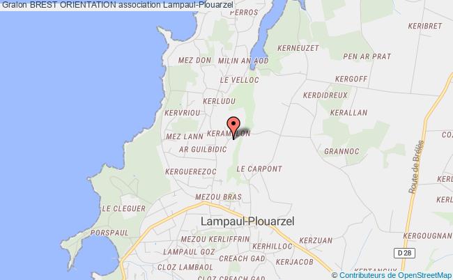 plan association Brest Orientation Lampaul-Plouarzel
