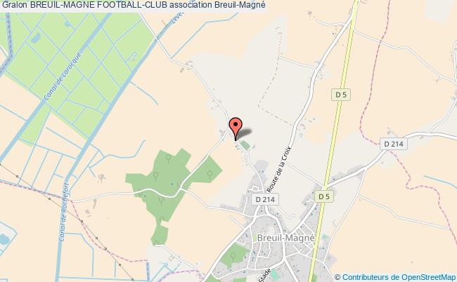 plan association Breuil-magne Football-club Breuil-Magné