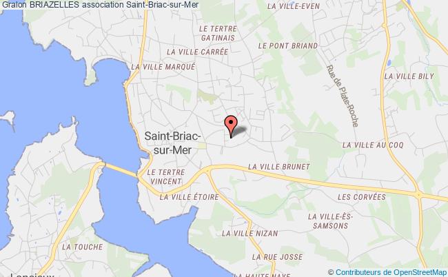 plan association Briazelles Saint-Briac-sur-Mer