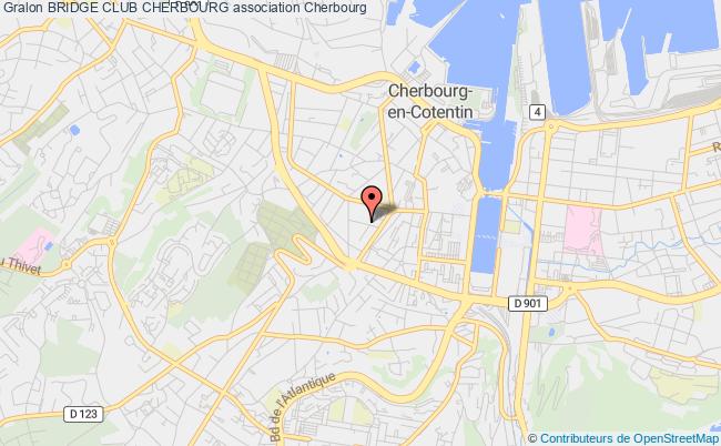 plan association Bridge Club Cherbourg Cherbourg-Octeville