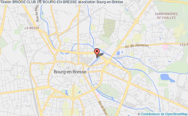 plan association Bridge Club De Bourg-en-bresse Bourg-en-Bresse