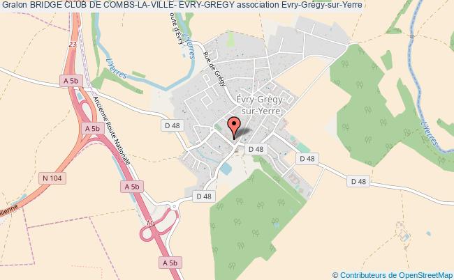 BRIDGE CLUB DE COMBS-LA-VILLE- EVRY-GREGY