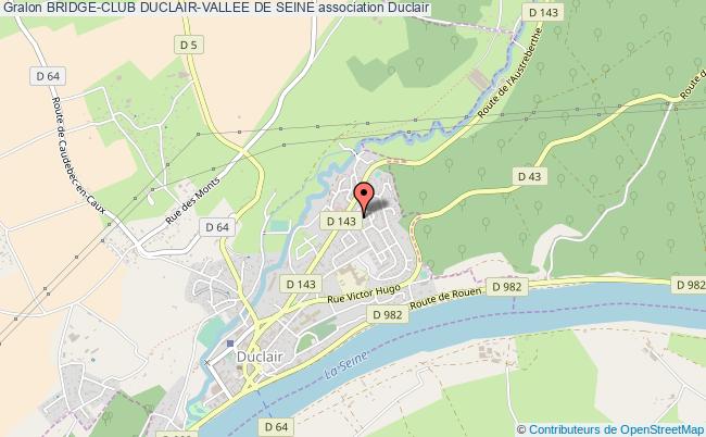 plan association Bridge-club Duclair-vallee De Seine Duclair