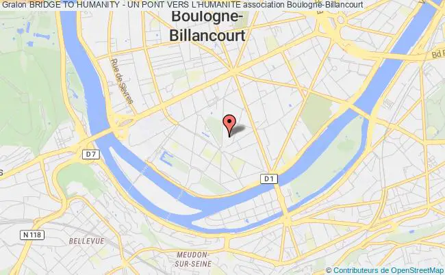 plan association Bridge To Humanity - Un Pont Vers L'humanite Boulogne-Billancourt