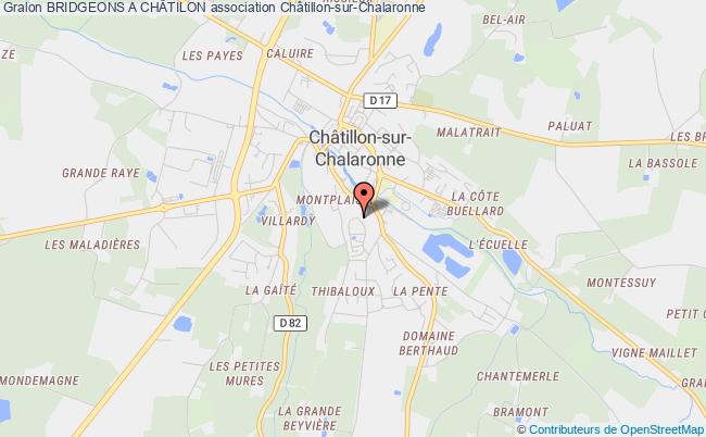plan association Bridgeons A ChÂtilon Châtillon-sur-Chalaronne