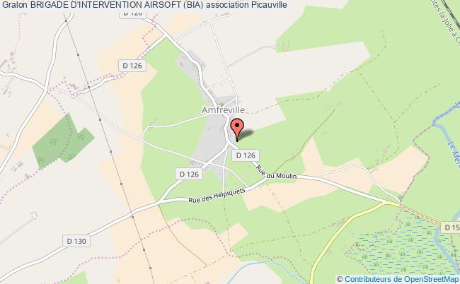 plan association Brigade D'intervention Airsoft (bia) Picauville