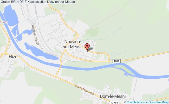 plan association Brin De Zik Nouvion-sur-Meuse