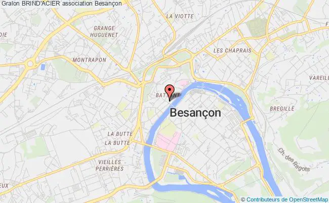 plan association Brind'acier Besançon