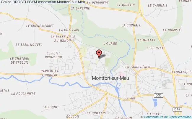 plan association Broceli'gym Montfort-sur-Meu