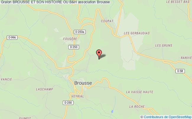 BROUSSE ET SON HISTOIRE OU B&H