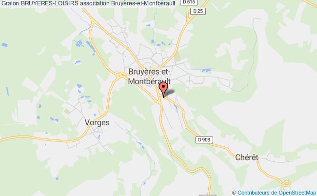 plan association Bruyeres-loisirs Bruyères-et-Montbérault