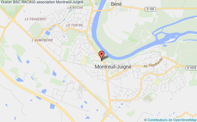 plan association Bsc Racing Montreuil-Juigné