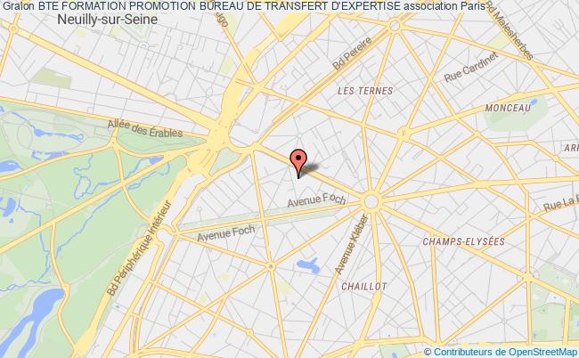 plan association Bte Formation Promotion Bureau De Transfert D'expertise Paris