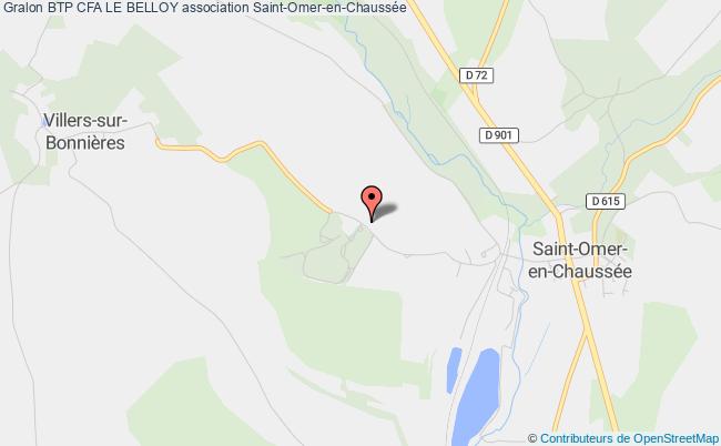 plan association Btp Cfa Le Belloy Saint-Omer-en-Chaussée
