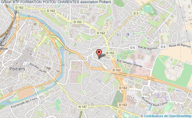 plan association Btp Formation Poitou Charentes Poitiers