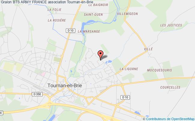 plan association Bts Army France Tournan-en-Brie