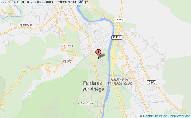 plan association Bts Ndrc Jd Ferrières-sur-Ariège