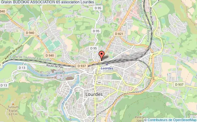 plan association BudokaÏ Association 65 Lourdes
