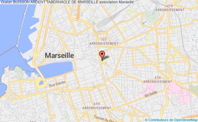 plan association Buisson Ardent Tabernacle De Marseille Marseille 1