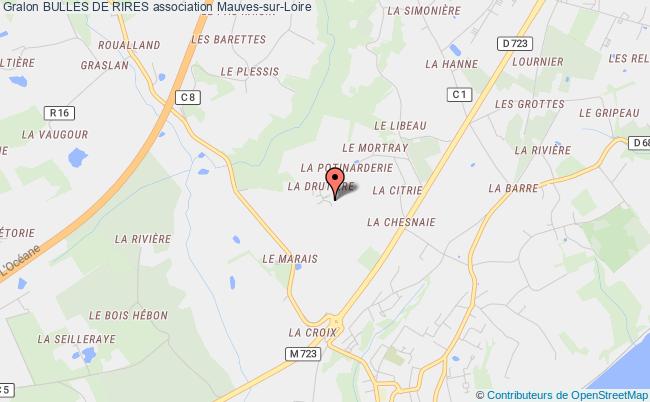 plan association Bulles De Rires Mauves-sur-Loire