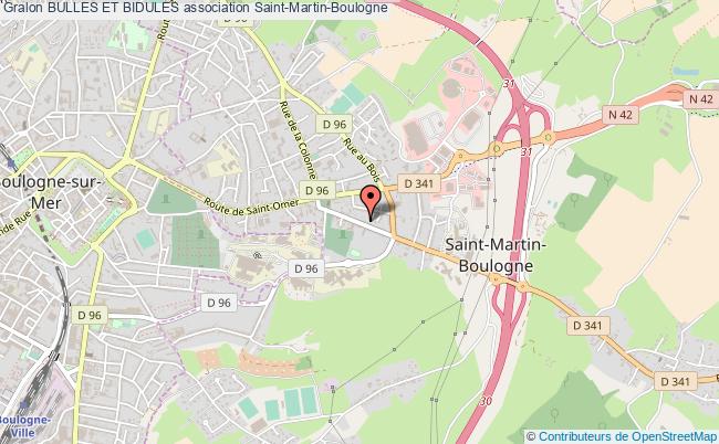 plan association Bulles Et Bidules Saint-Martin-Boulogne