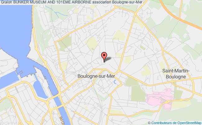 plan association Bunker Museum And 101Ème Airborne Boulogne-sur-Mer