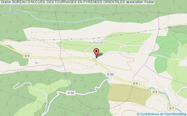 plan association Bureau D'accueil Des Tournages En Pyrenees Orientales Fosse