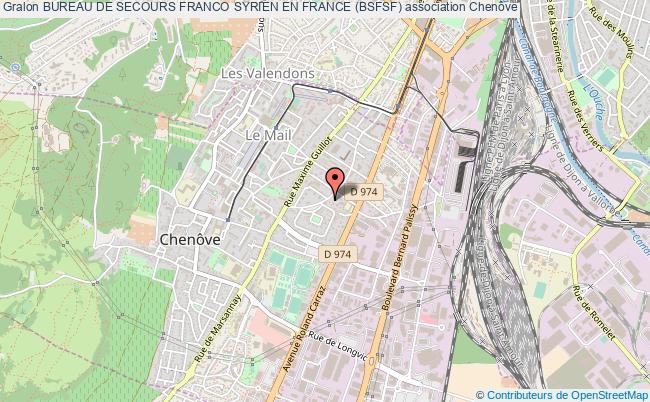 plan association Bureau De Secours Franco Syrien En France (bsfsf) Chenôve
