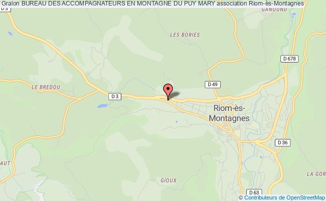 BUREAU DES ACCOMPAGNATEURS EN MONTAGNE DU PUY MARY