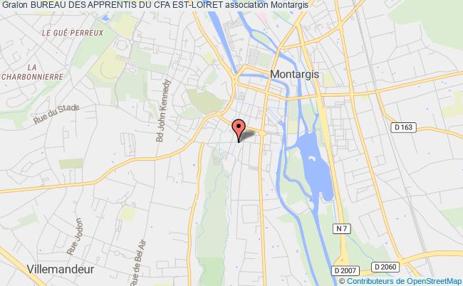 plan association Bureau Des Apprentis Du Cfa Est-loiret Montargis