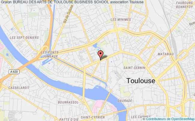 plan association Bureau Des Arts De Toulouse Business School Toulouse