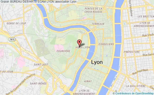 plan association Bureau Des Arts Ecam Lyon Lyon
