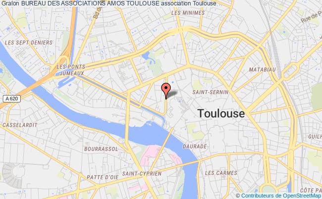 plan association Bureau Des Associations Amos Toulouse Toulouse